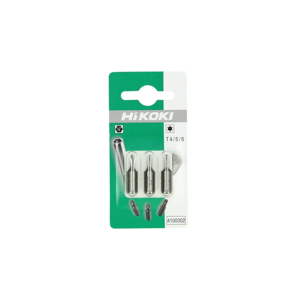 Capete Torx 1/4" T4/T5/T6-25mm (3x) 4100302