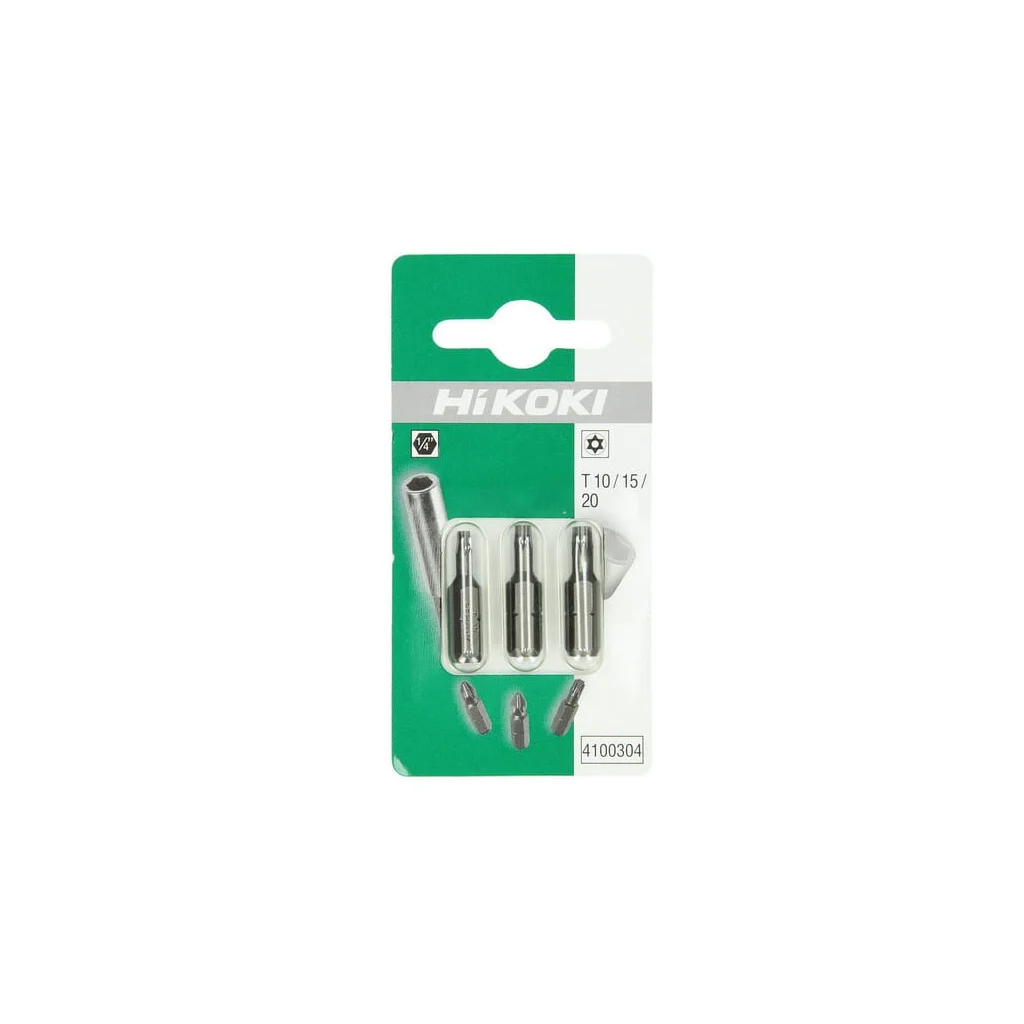 Capuri Torx 1/4" T10/T15/T20-25 mm 4100304
