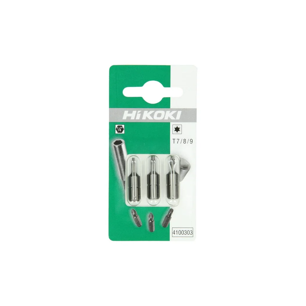 Capete Torx 1/4" T7/T8/T9-25mm 4100303