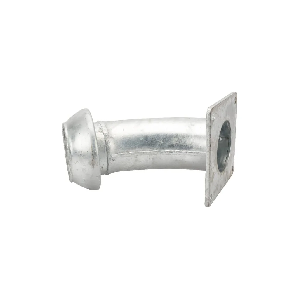 KKV 4"+cot 45°+flanşă pătrată 4103045BR