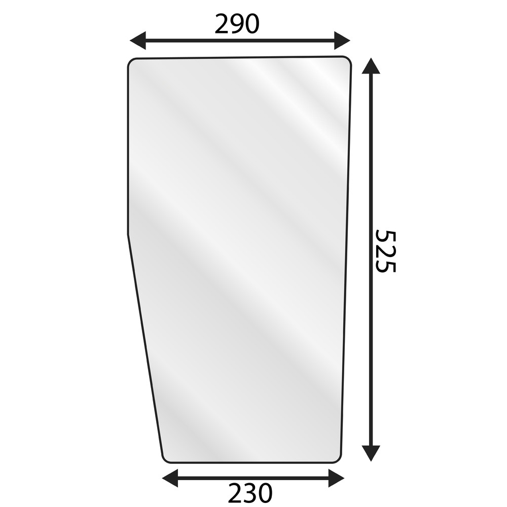 Geam inferior 3233037R1