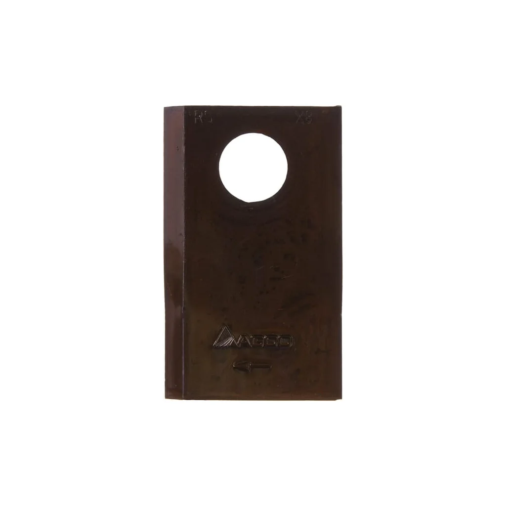 [AMAT2-127184] Lamă cositoare dreapta 83x49x5mm orificiu 18,5mm pachet 25 buc. potrivită pentru Lely 4122014780