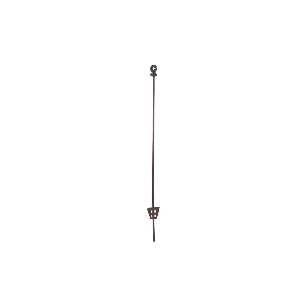 Stâlp de oțel oval, 106 cm cu inel 10 buc. 441456P010
