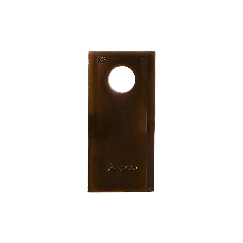 [AMAT2-127427] Lamă cositoare stânga 100x47x4mm orificiu 18,5mm pachet 25 buc. potrivită pentru Lely 4122019950