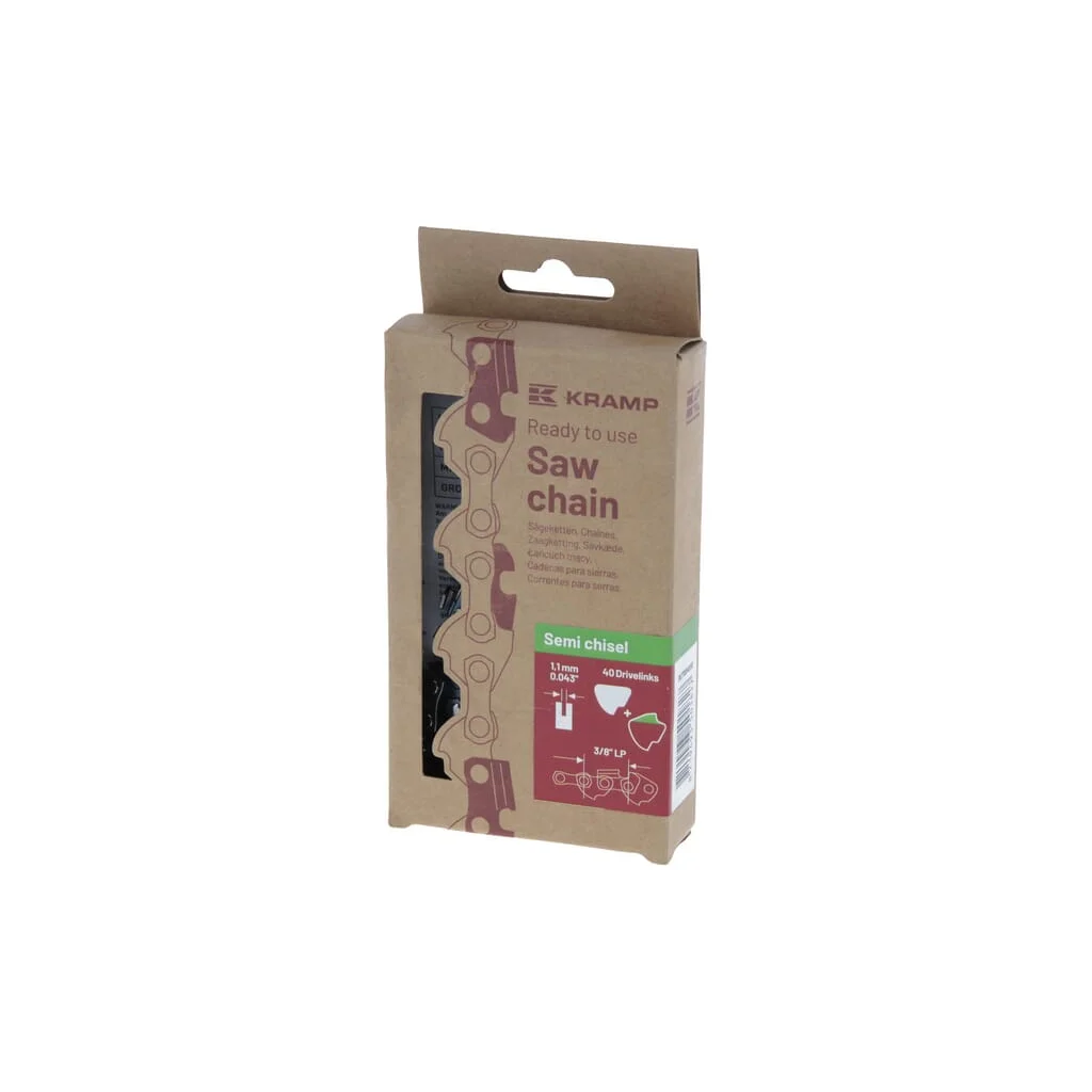Lanț de ferăstrău 3/8" 1.1mm 40 DL semi-daltă,Kramp Eficienţă 38LP11SB40EKR