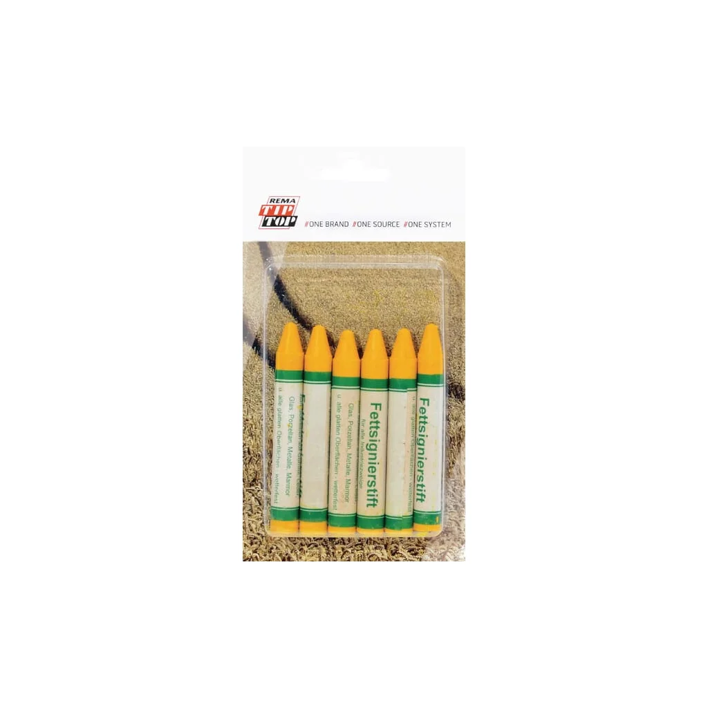Cretă de marcaj galbenă, pachet 6	Buc 4004013