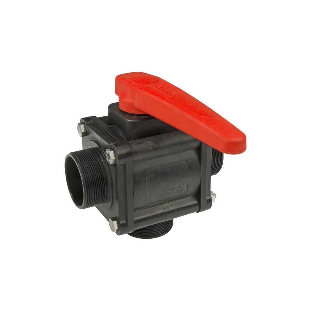 Robinet cu bilă 3 căi 2 1/2" tată 453027E88