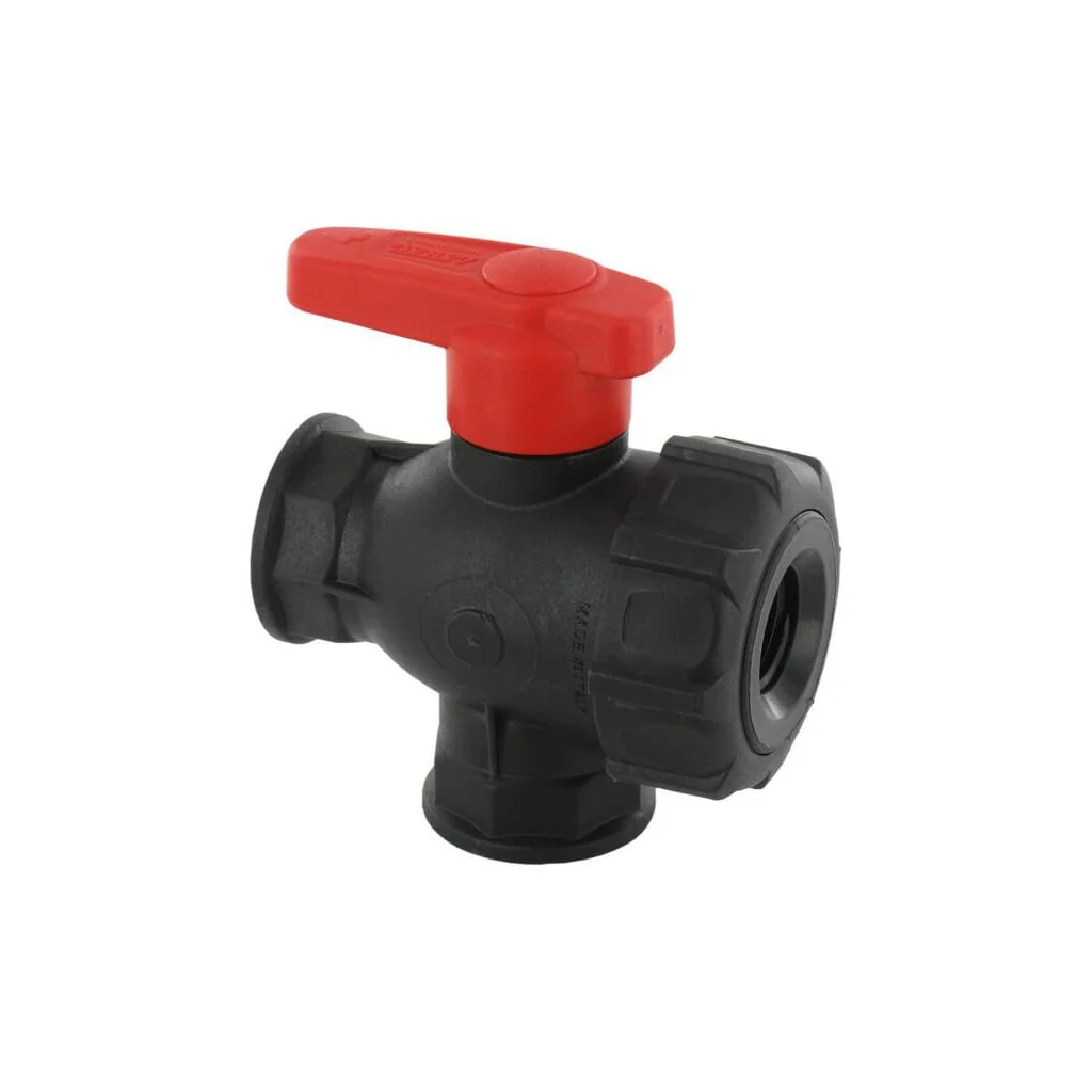 Robinet cu bilă 3 căi 1/2" întrerupt 45521112