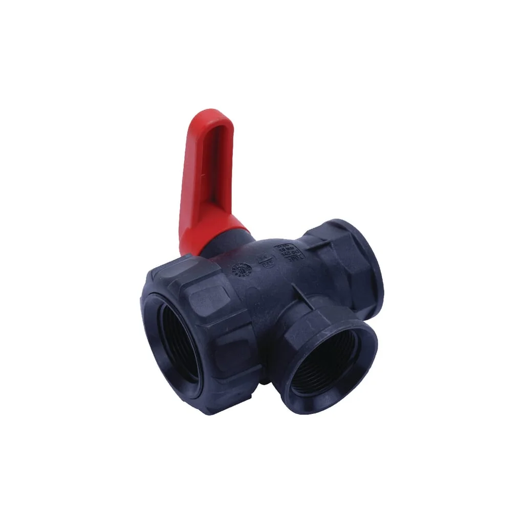 Robinet cu bilă 3 căi 1 1/4" întrerupt 45521115