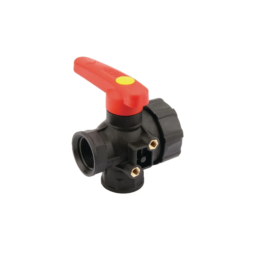 Robinet cu bilă 3 căi 1" continuu 45531114