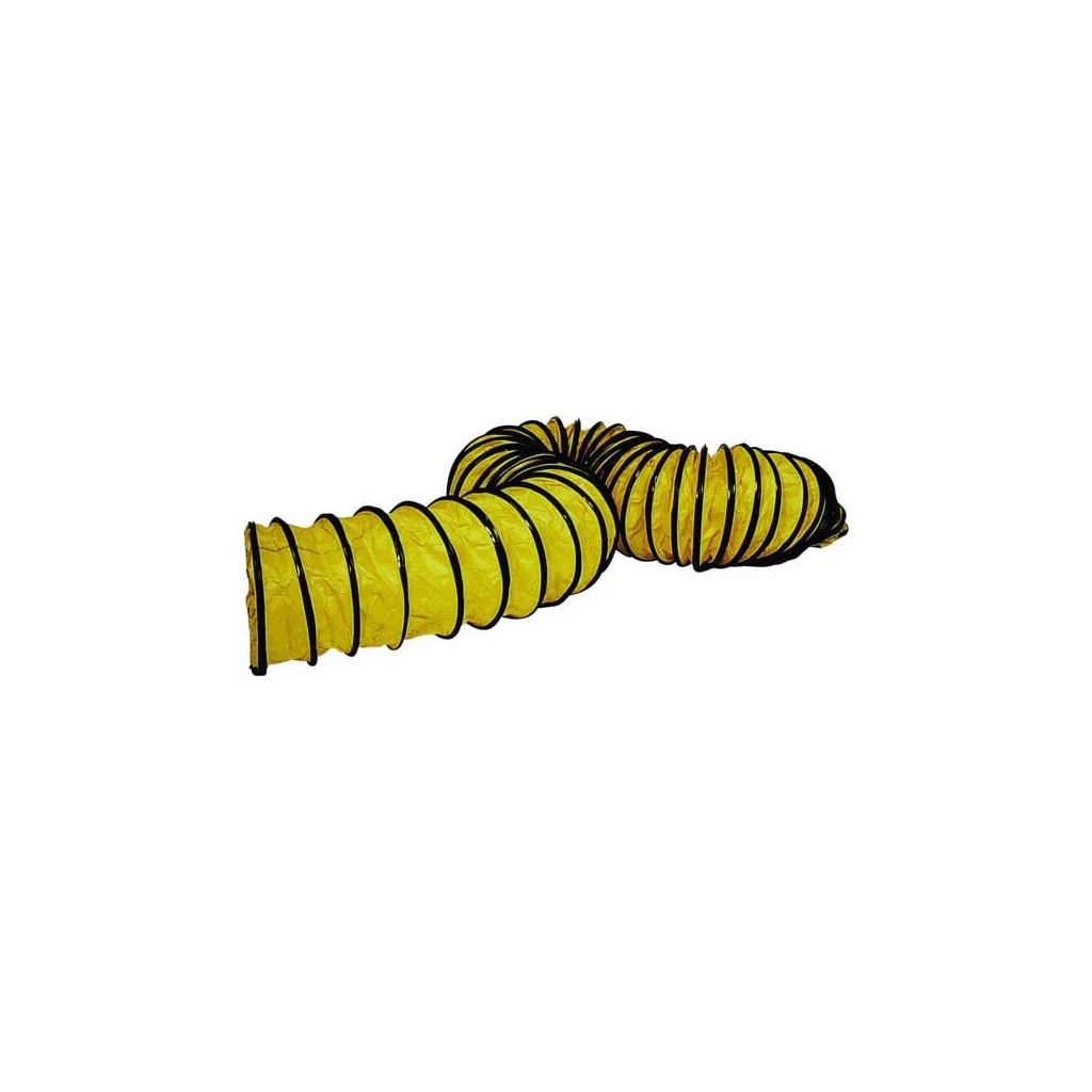 Tub flexibil diametru 340mm - 7.6m galben/negru 4515558