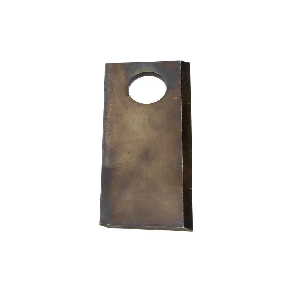 Lamă cositoare stânga 108x49x4mm orificiu 21mm pachet 25 buc. potrivită pentru Pöttinger 434971KR