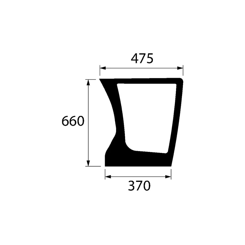 Geam frontal jos 4429882N