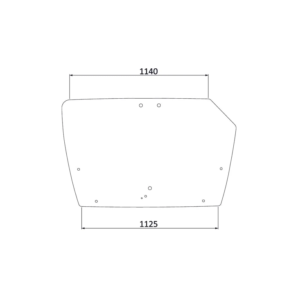 Geam spate superior 4429137N