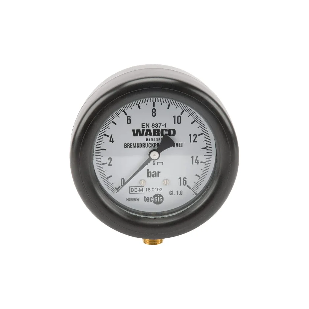 Manometru ø100mm, max. 16 bar 4530040210