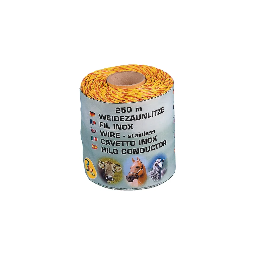 Cablu gard electric multifilar 3x0,2mm 1000m Topline 44833