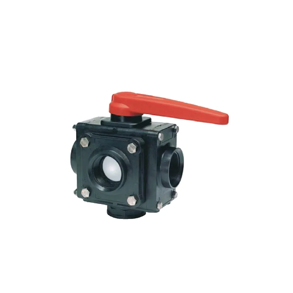 Robinet cu bilă 5 căi 2" tată 453257E77