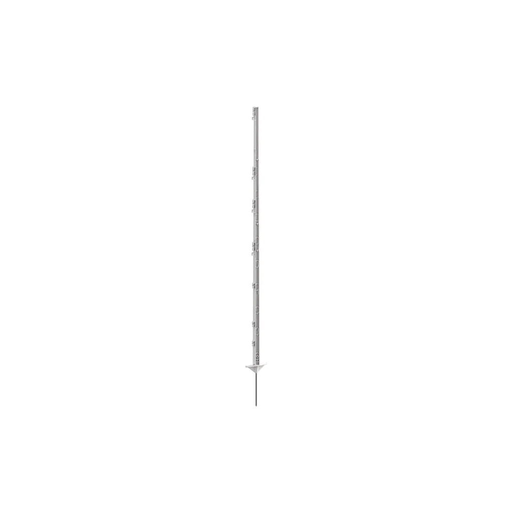 Stâlp de plastic clasic, alb, 156cm 443493AKO