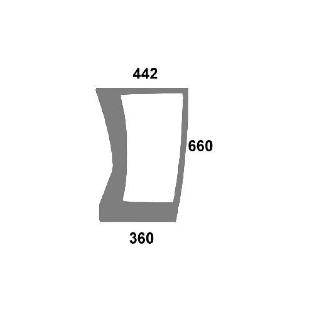 Geam frontal jos 4429884N