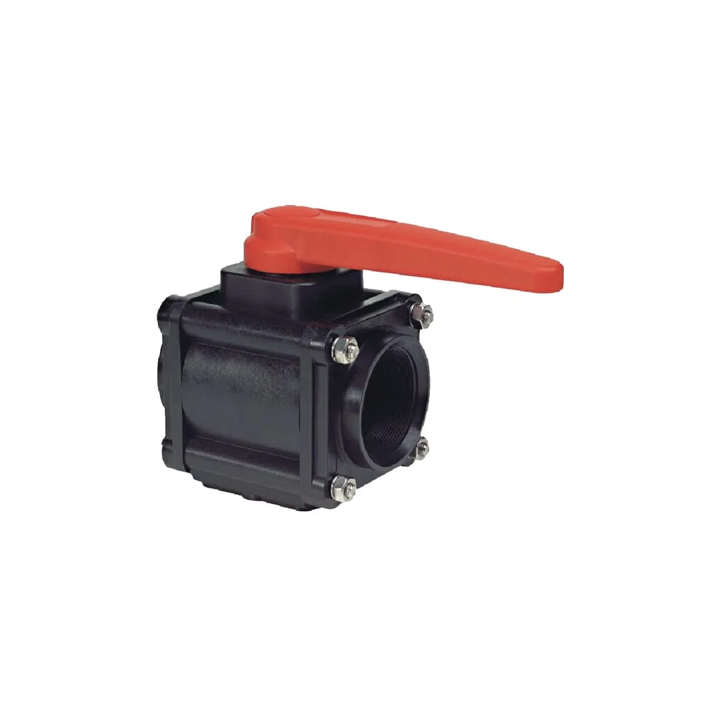 Robinet cu bilă 2 căi 1 1/2" 10 bari 453005A66