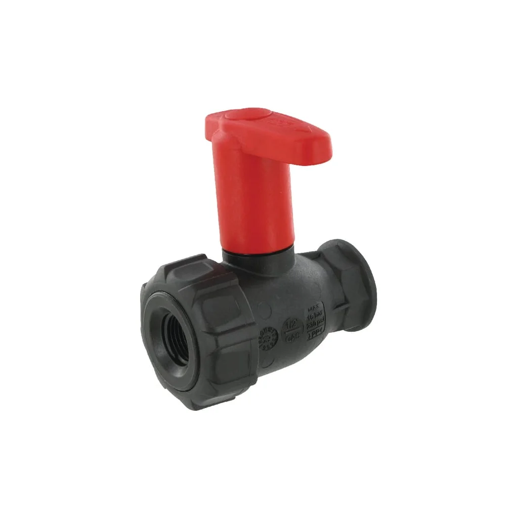 Robinet cu bilă 2 căi 1/2" cu mâner ridicat 45511102A