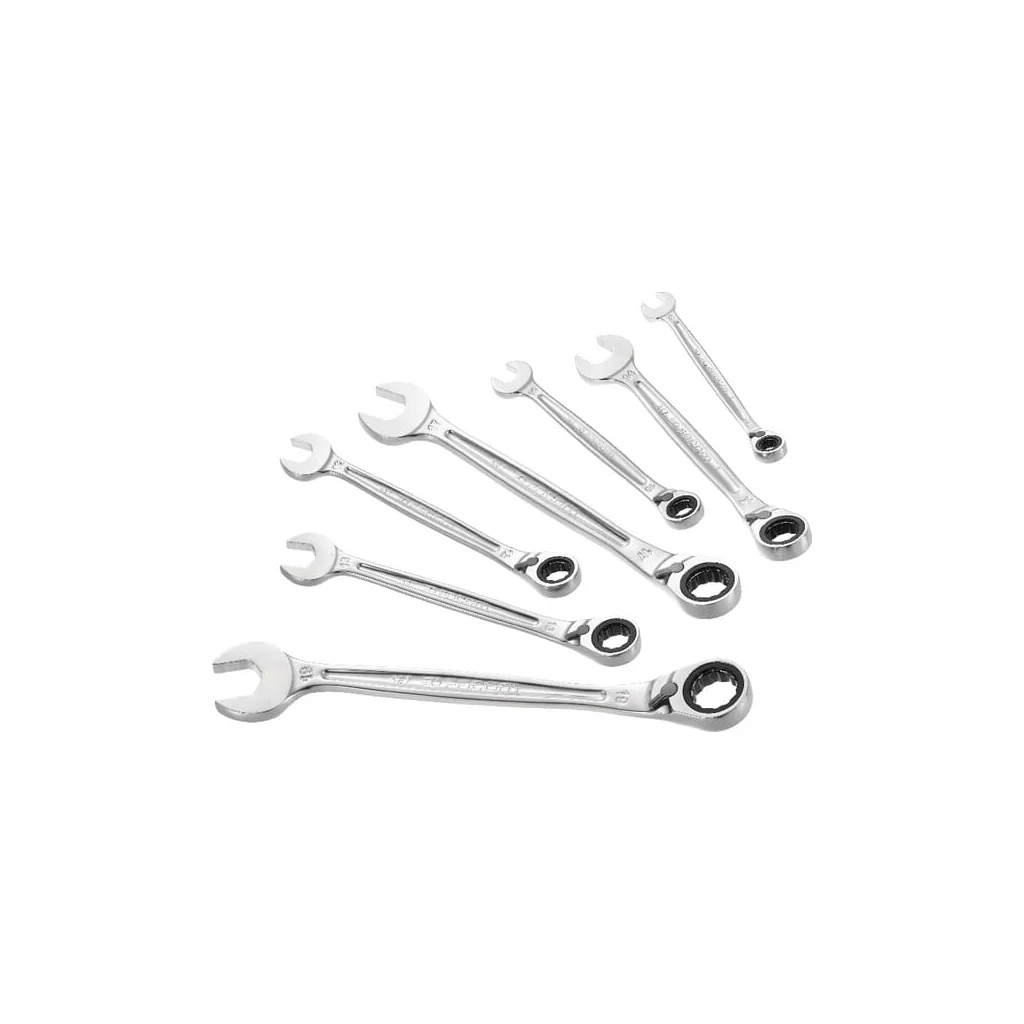Set chei inelare cu clichet, 7 piese 467BJ7PB