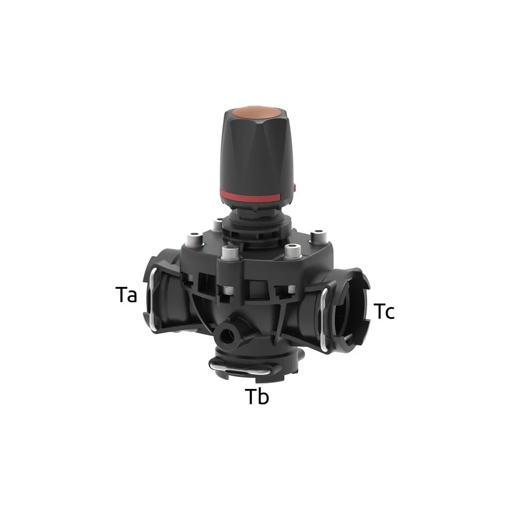 Supapă manuală pentru eliberarea presiunii, cu membrană T6 475560