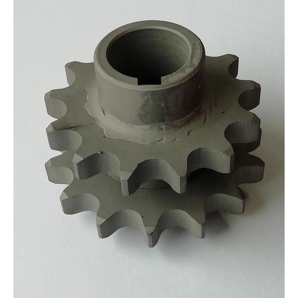 Pinion Dublu Z-13/14