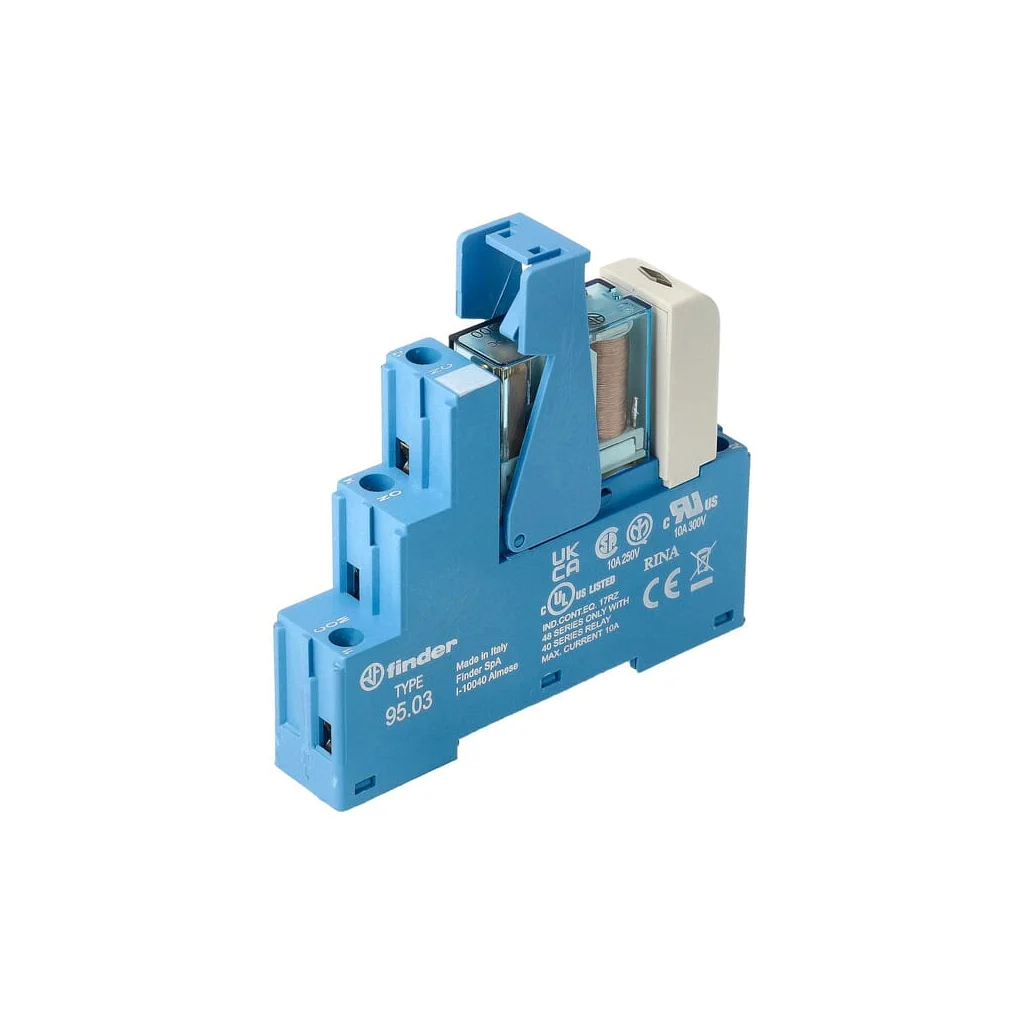 interfață rel. Mod. terminal cu șurub 1CO 10A/24V DC/Agni+Au/LED/diodă 483190245050