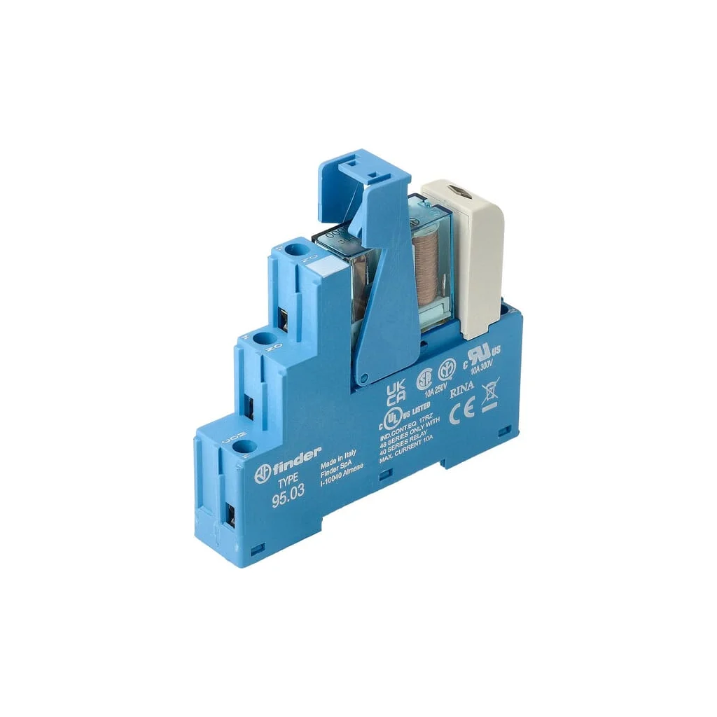 interfață rel.Mod. terminal cu șurub 1CO 10A/24V DC/Agni/LED/diodă 483190240050