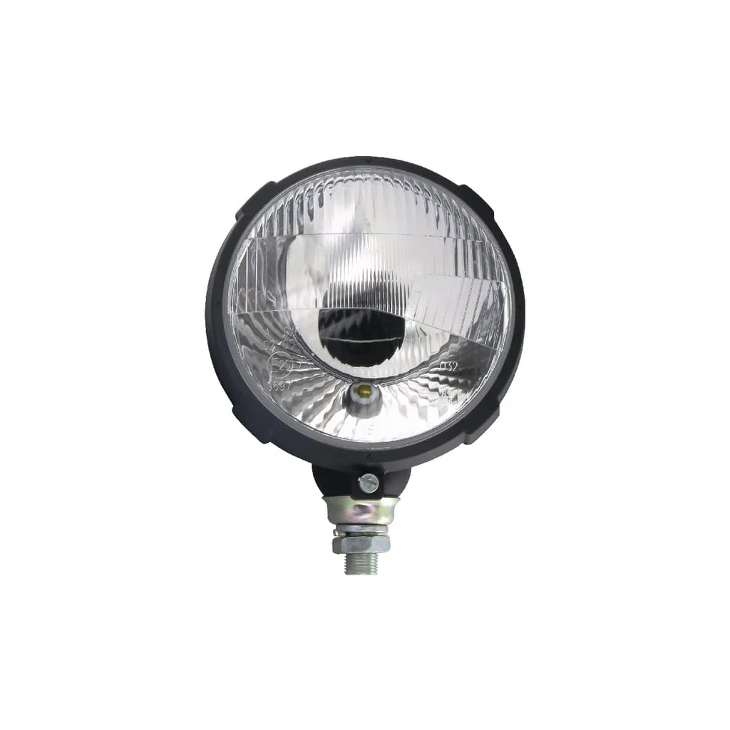 Far halogen, rotund, 12V, transparent, cu șuruburi, 170x 484060