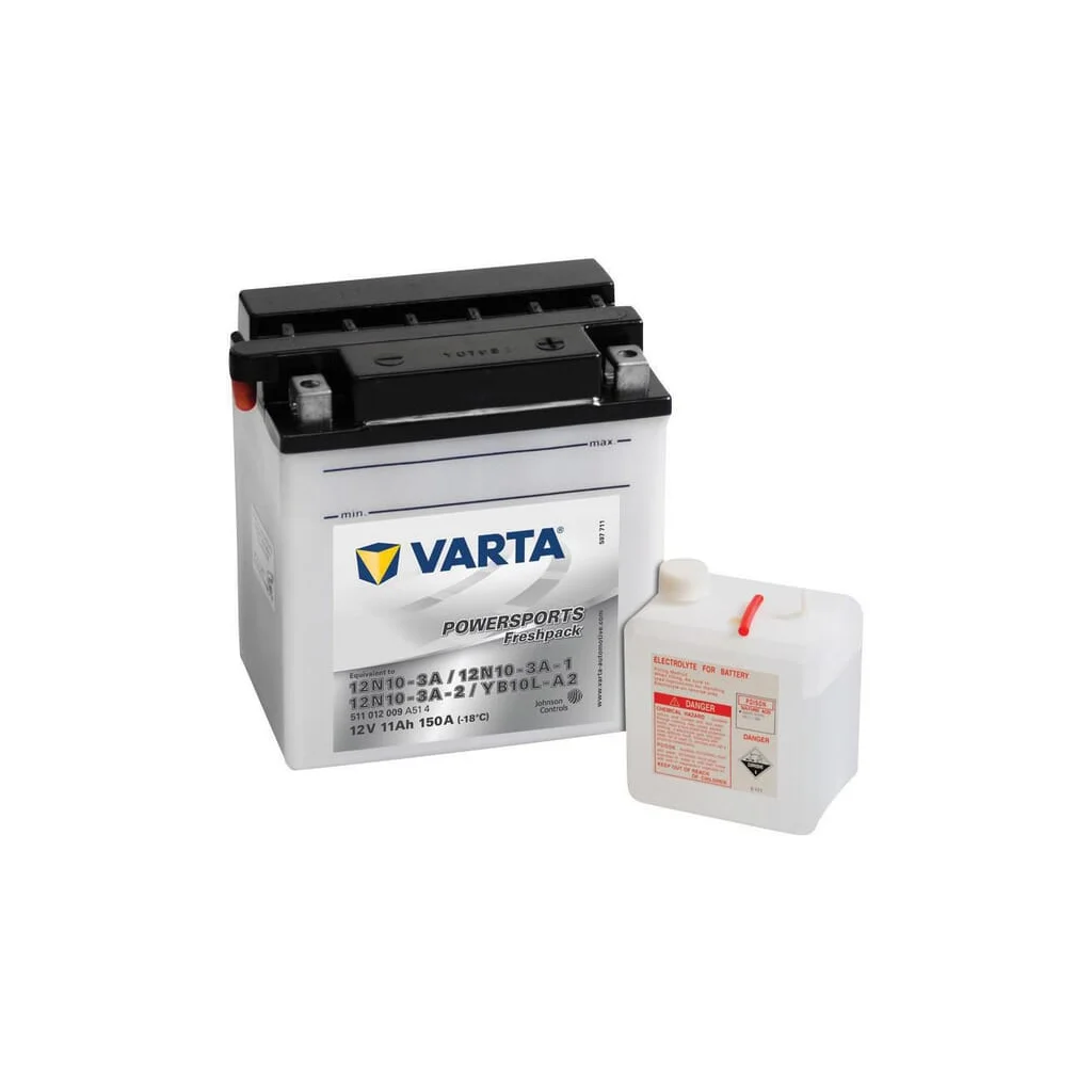 Baterie 12V 11Ah 150A Powersports Freshpack VARTA 511012015I314PS