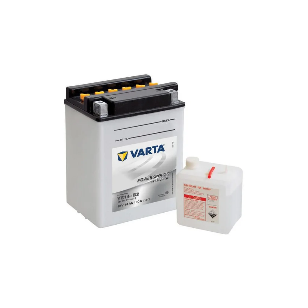 Baterie 12V 14Ah 190A Powersports Freshpack VARTA 514014019I314PS