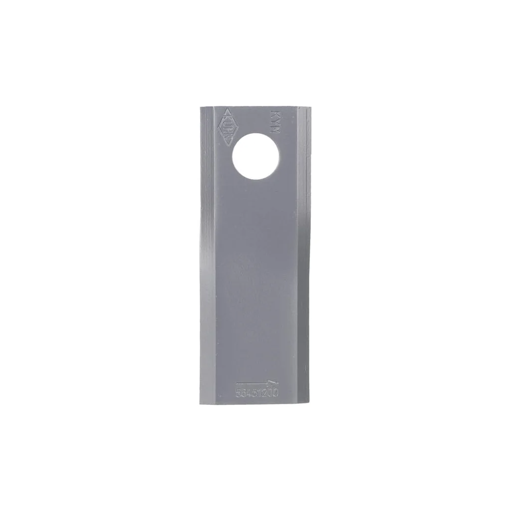 Lamă cositoare stânga 122x45x4mm orificiu 18,25mm pachet 25 buc. potrivită pentru Kuhn 56451200