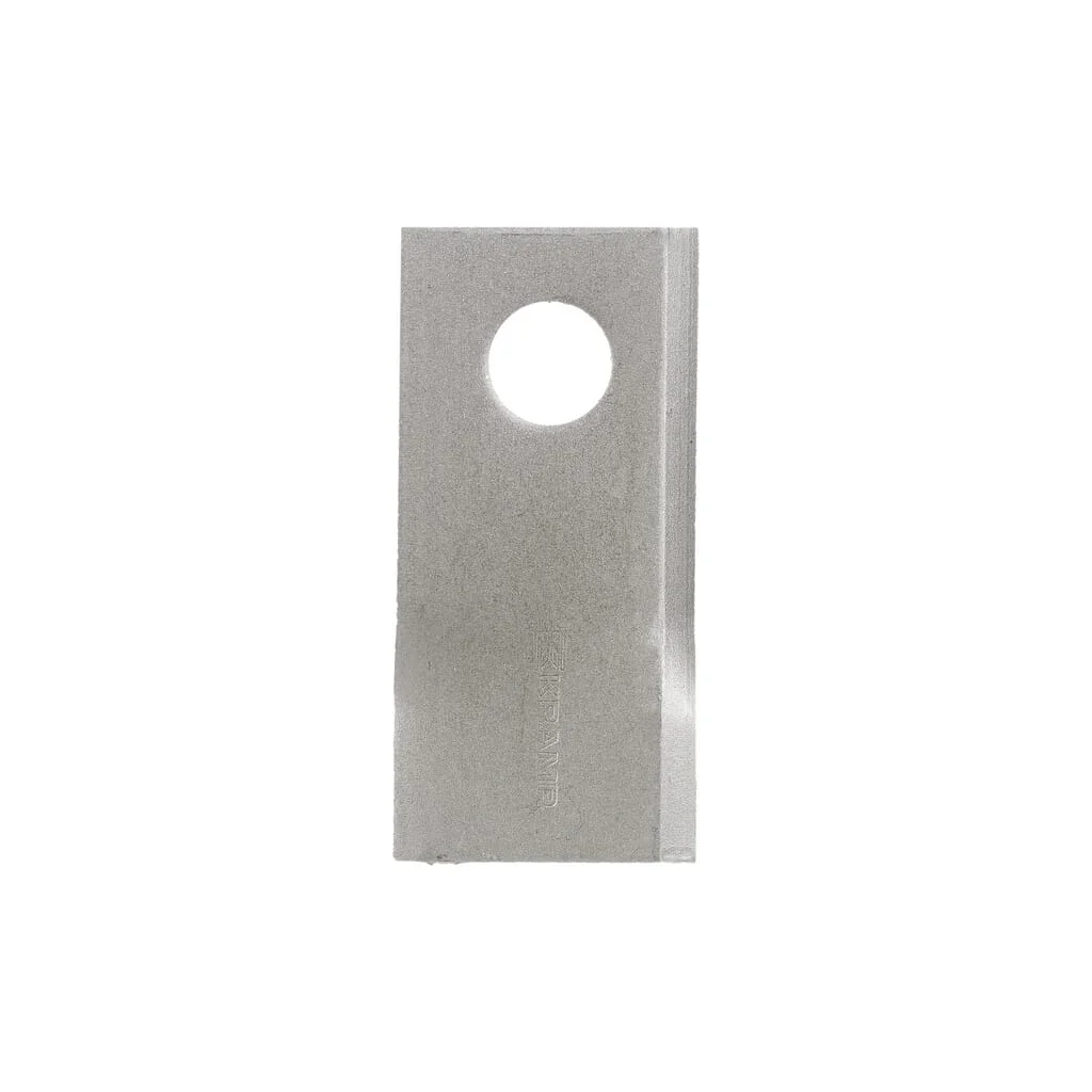 Lamă cositoare dreapta 100x48x3mm orificiu 19mm pachet 25 buc. potrivită pentru Pöttinger/Niemeyer 570414KR