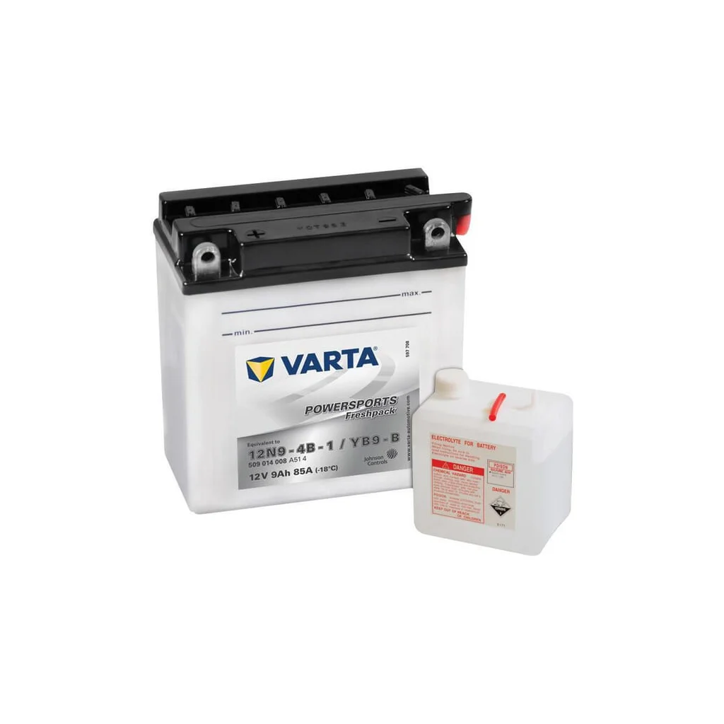 Baterie 12V 9Ah 85A Powersports Freshpack VARTA 509014009I314PS