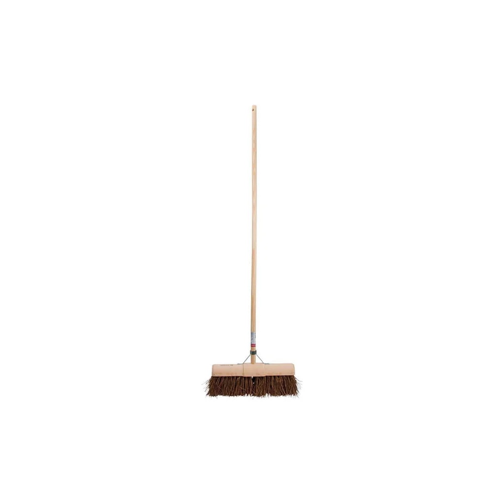 Mătură, fibră de palmier, 45cm, cu coadă, 150cm 5304561HKR