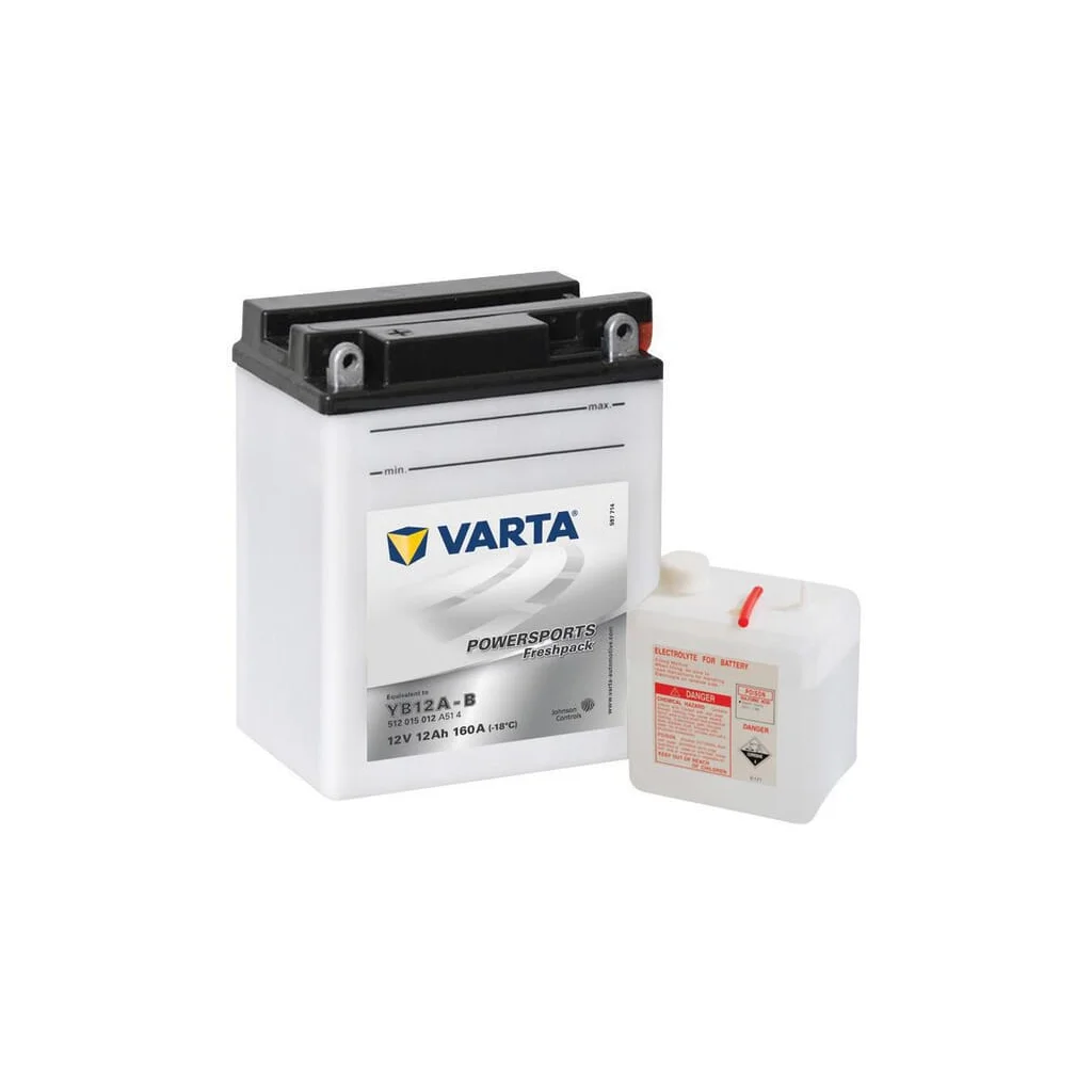 Baterie 12V 12Ah 160A Powersports Freshpack VARTA 512015016I314PS