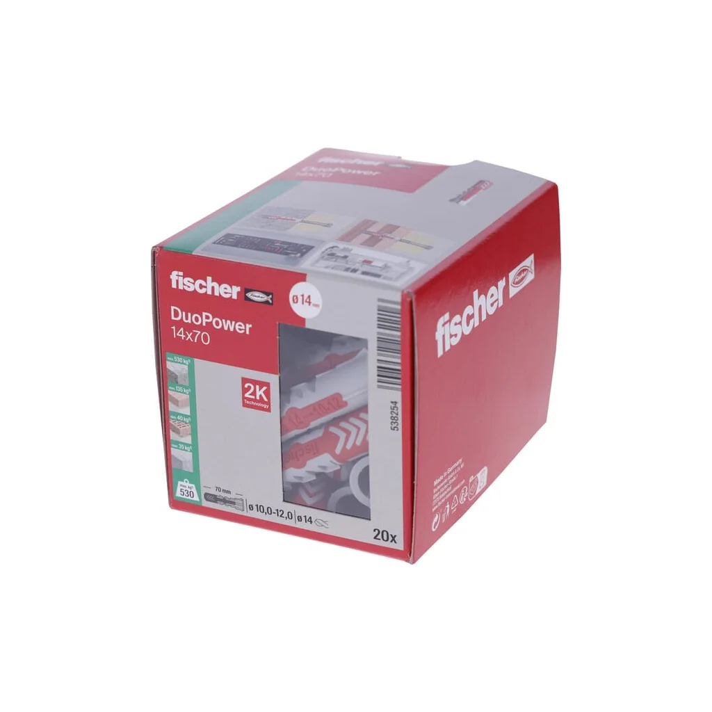Daltă Duopower 14x70 cutie 20 buc 538254