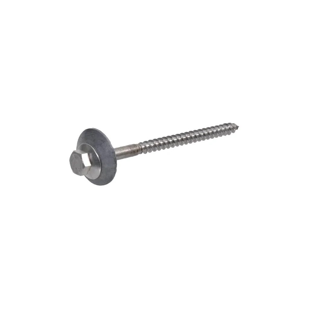 Șurub pentru lemn cap hexagonal DIN571 7x110mm oțel inoxidabil A2 Kramp 5717110RVS3D