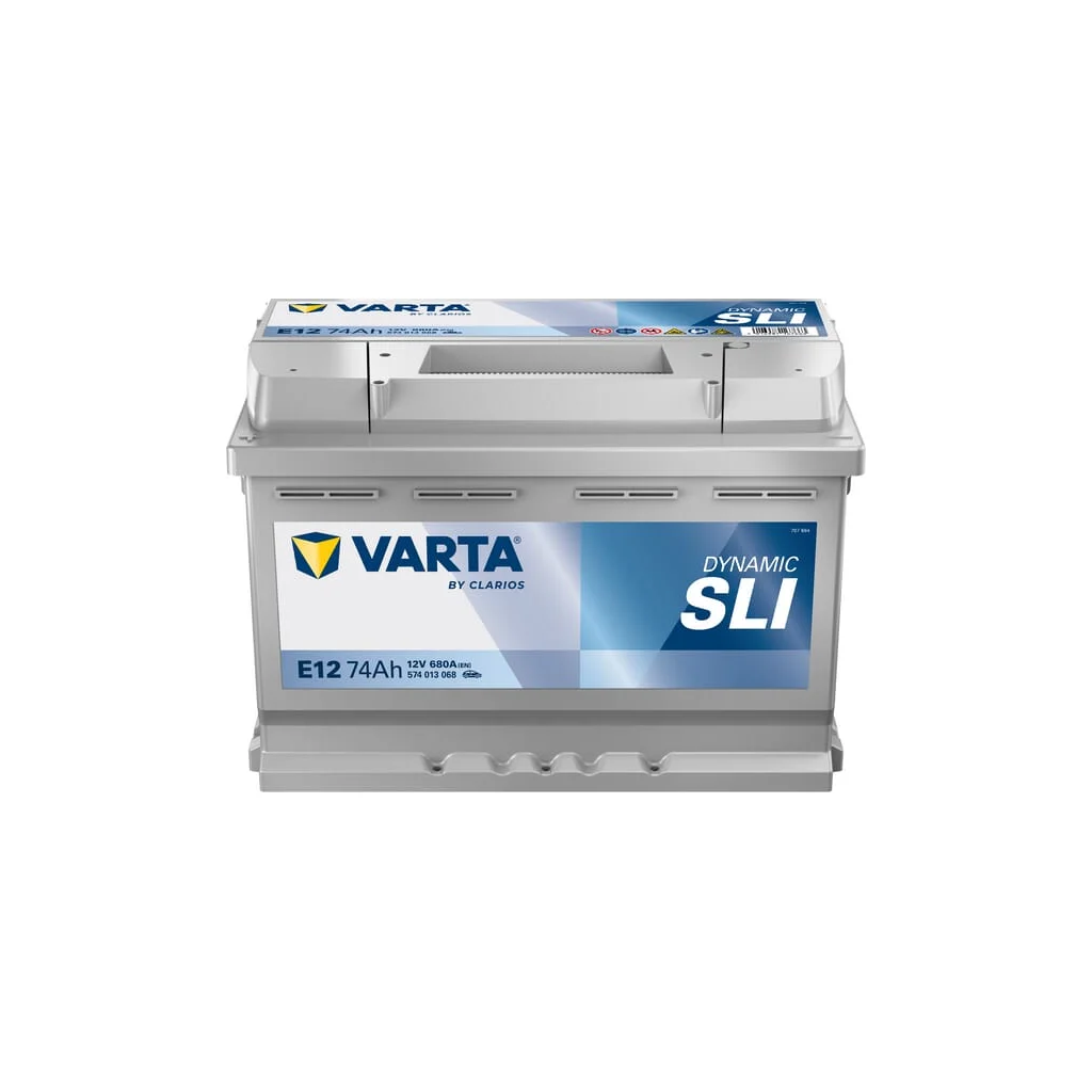 Baterie 12V 74Ah 680A E12 VARTA Dynamic SLI 574013068