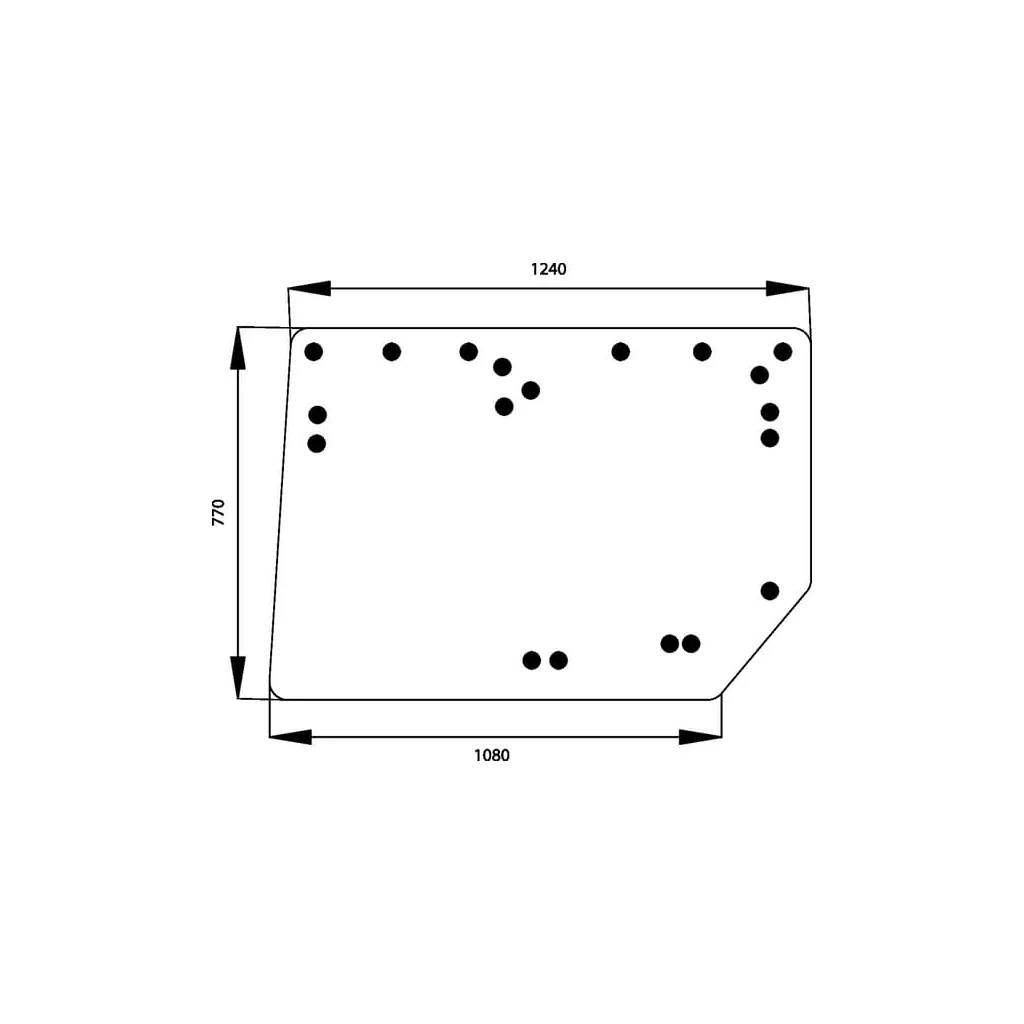 Geam spate 6005029099N