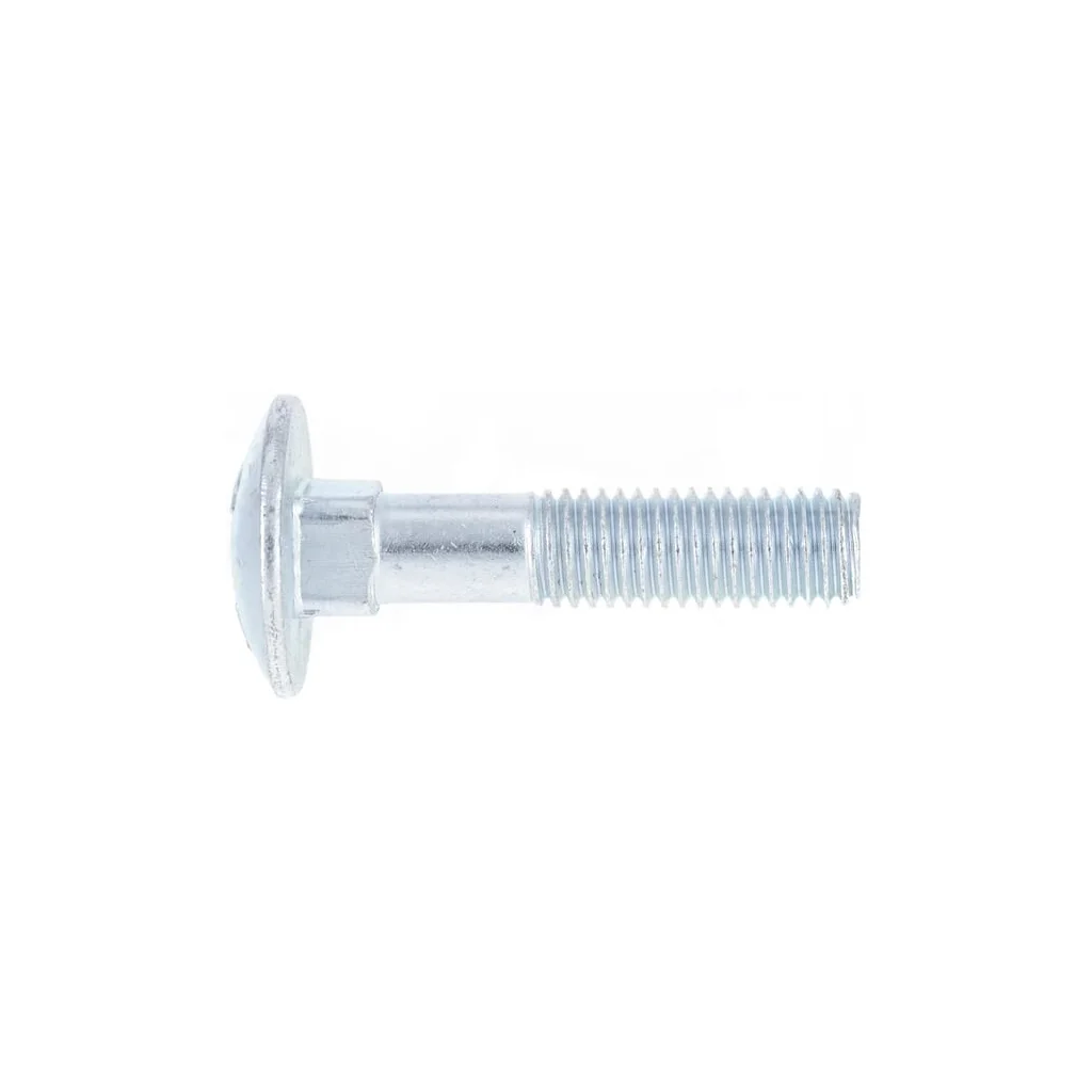 Șurub cap bombat torbant gât pătrat DIN603 M12x1,75x55mm filet 30mm oțel zincat grupa 8.8 Kramp 603125588