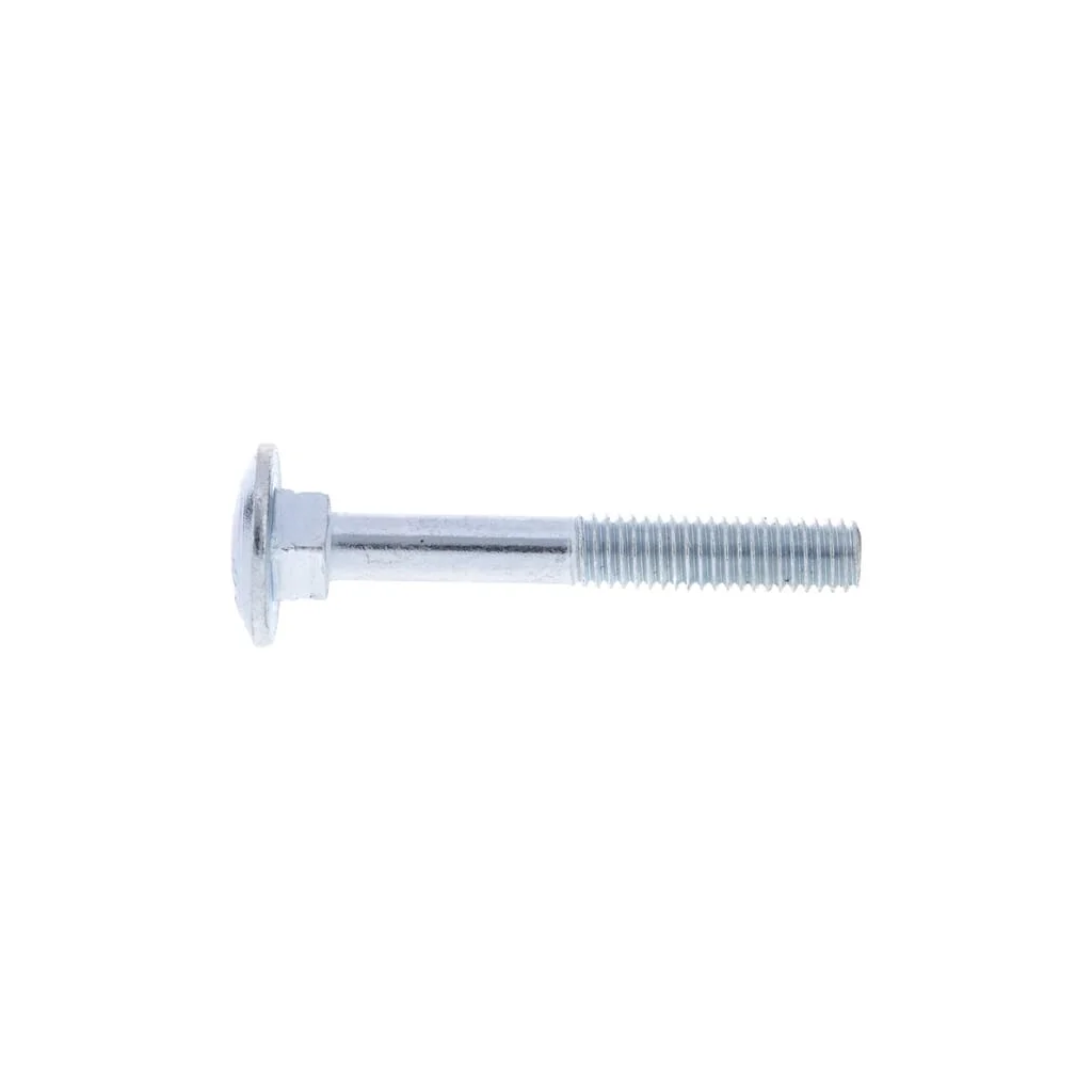 Șurub cap bombat torbant gât pătrat DIN603 M6x1x45mm filet 18mm oțel zincat grupa 8.8 Kramp 60364588