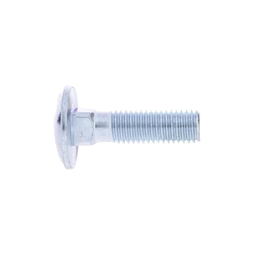 Șurub cap bombat torbant gât pătrat DIN603 M12x1,75x45mm filet 30mm oțel zincat grupa 8.8 Kramp 603124588