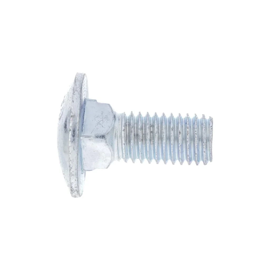 Șurub cap bombat torbant gât pătrat DIN603 M10x1,5x25mm filet 18,4mm oțel zincat grupa 8.8 Kramp 603102588