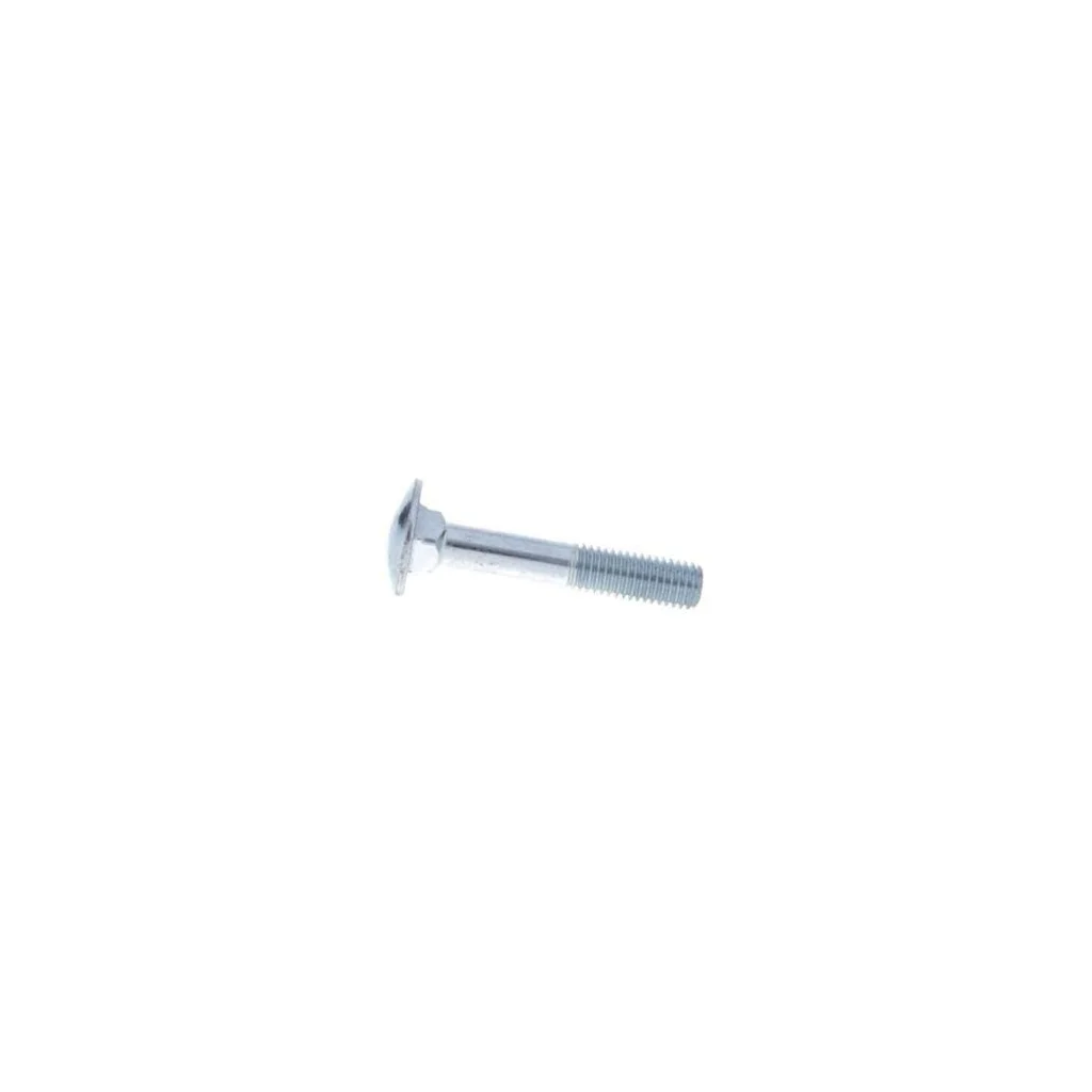 Șurub cap bombat torbant gât pătrat DIN603 M16x2x100mm filet 38mm oțel zincat grupa 8.8 Kramp 6031610088
