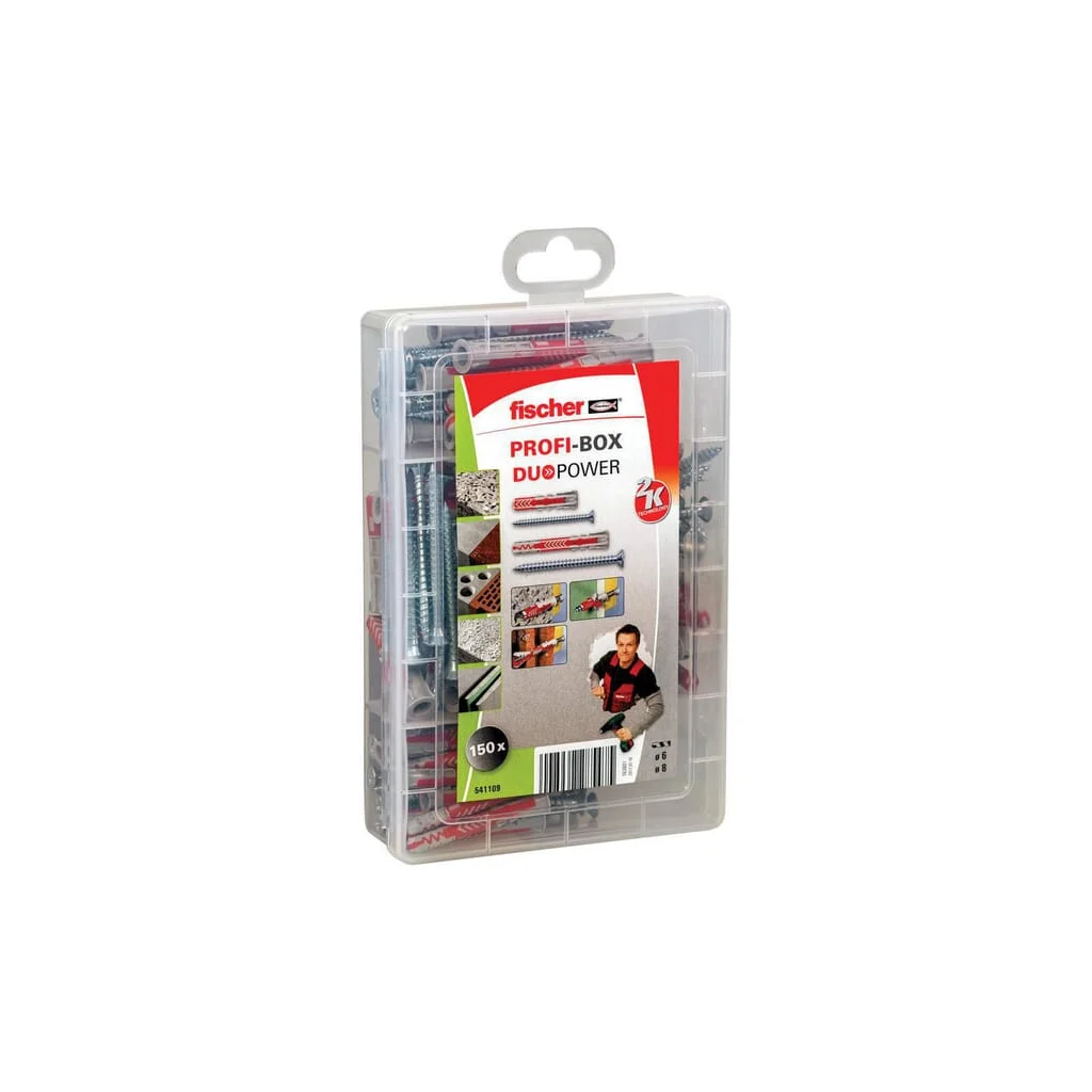 Set dibluri/șuruburi Profi-Box Duopower SL 150 buc. 541109