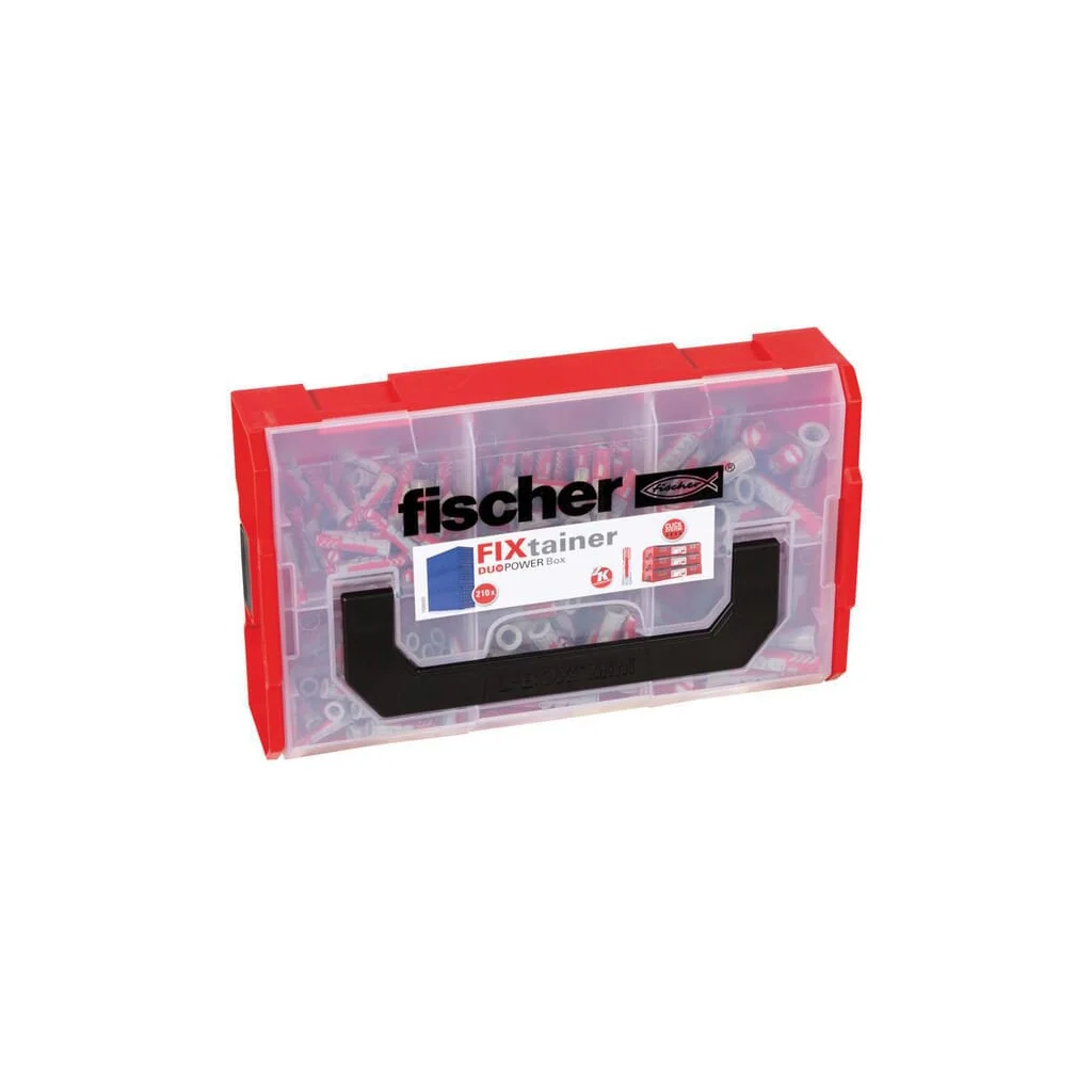 Asortiment de pluguri, Duopower FIXtainer 210 buc. 536161