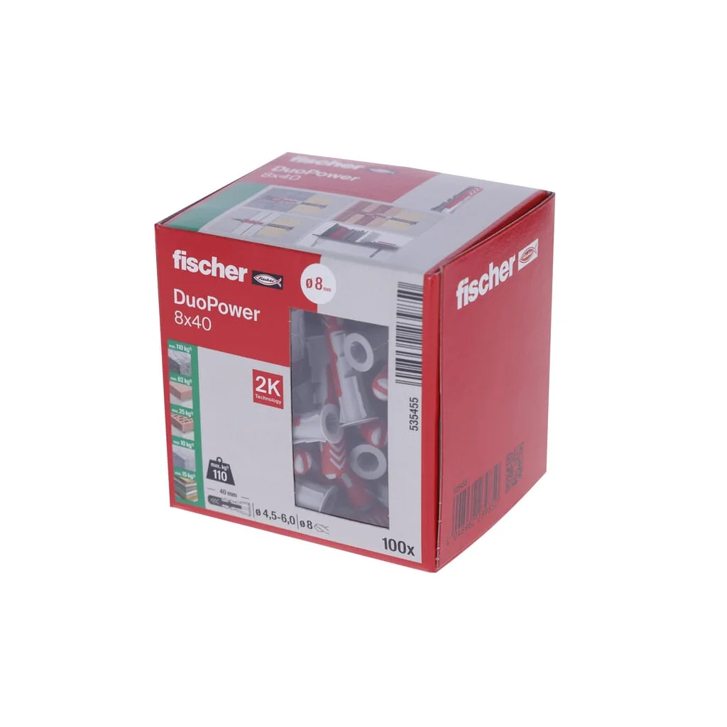 Plug Duopower 8x40 100 buc 535455